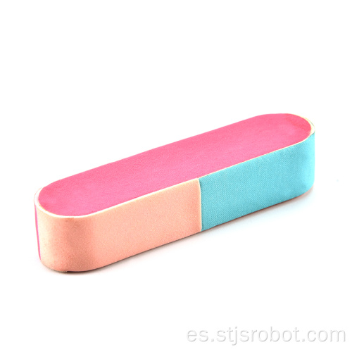Moda Mini herramientas de manicura uñas clavadas en una esponja Lima de uñas barra de arena de pulido de doble cara